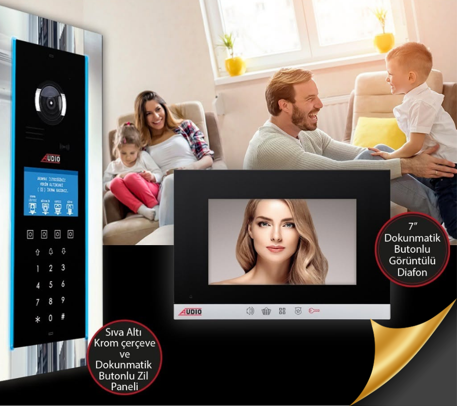 Şanlıurfa Görüntülü Diyafon ve İnterkom | Audio & Hikvision